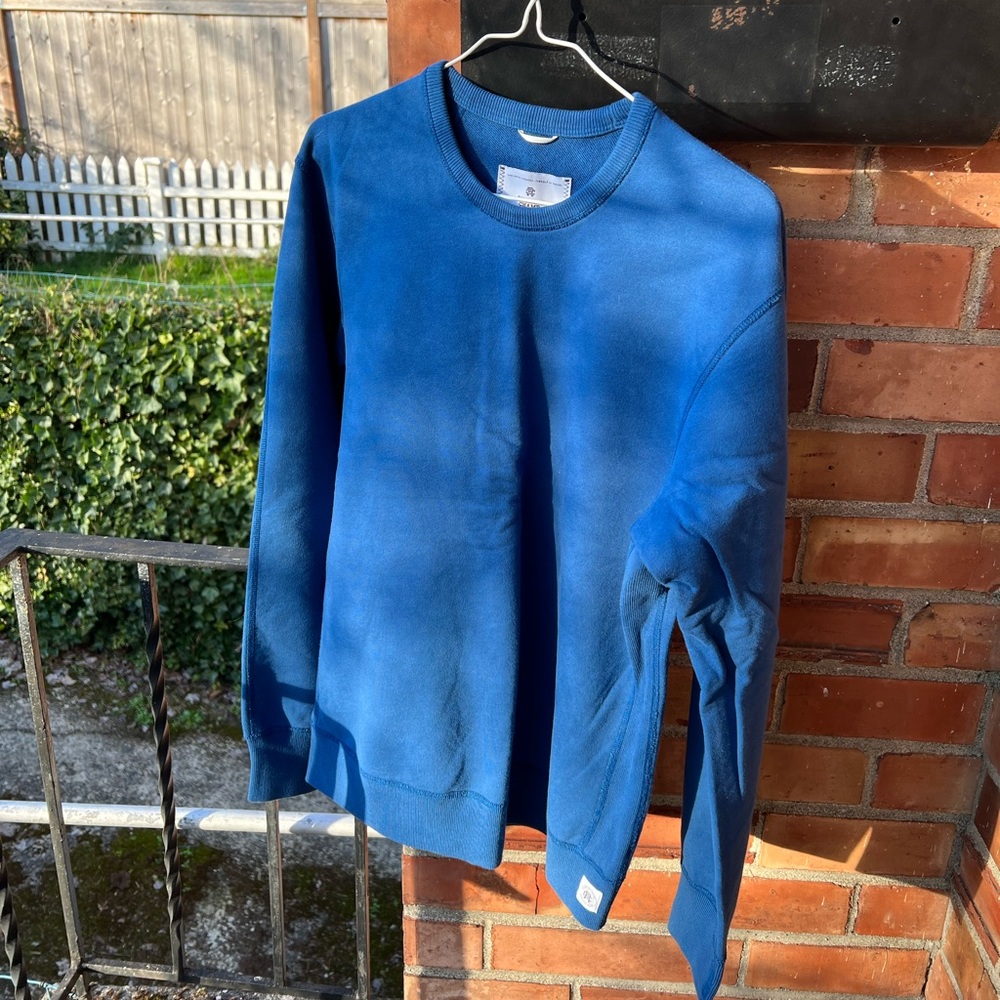 Reigning Champ Royal Blue Crewneck